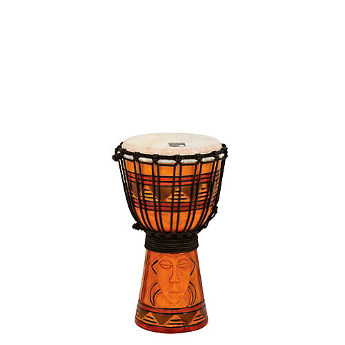 Toca Origins Djembe Condition 1 - Mint Tribal Mask 7 in.