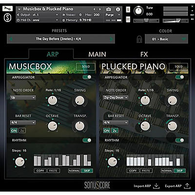 Sonuscore Origins Series Vol. 2 Music Box and Plucked Piano