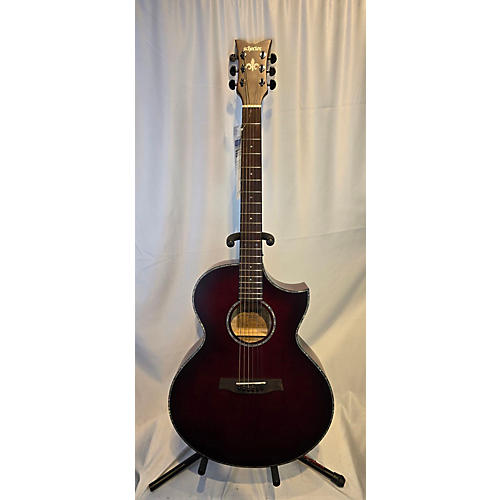 Schecter Guitar Research Orleans Stage Acoustic Guitar Red