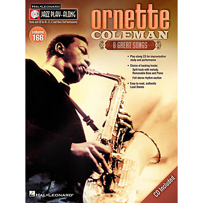 Hal Leonard Ornette Coleman - Jazz Play-Along Volume 166 Book/CD
