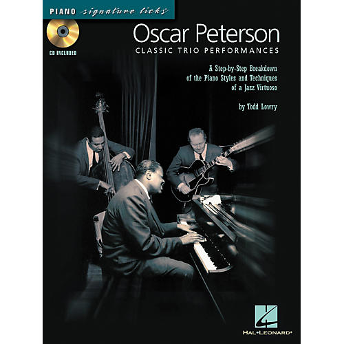 Hal Leonard Oscar Peterson Classic Trio Performances - Piano Signature Licks Series (CD/Booklet)