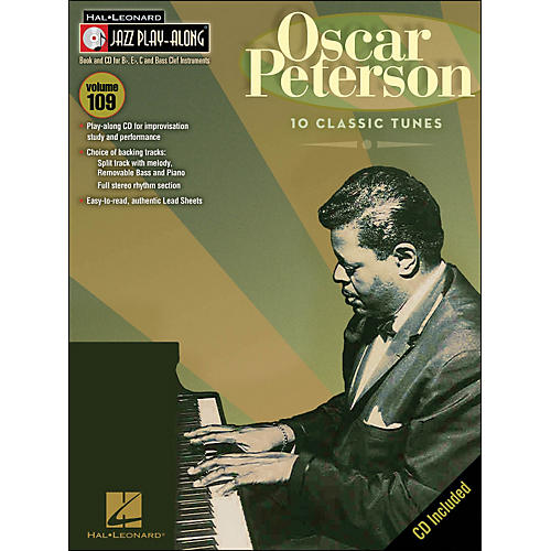 Oscar Peterson Jazz Play- Along Volume 109 Book/CD