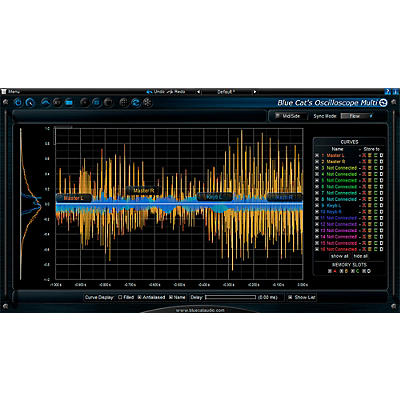 Blue Cat Audio Oscilloscope Multi Waveform Visualizer
