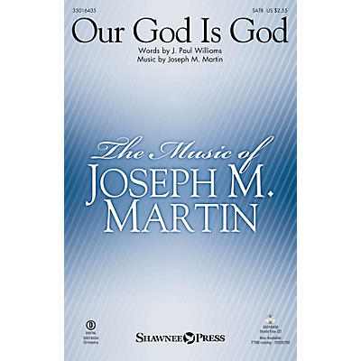 Shawnee Press Our God Is God Studiotrax CD Composed by Joseph M. Martin