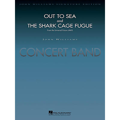 Hal Leonard Out to Sea and The Shark Cage Fugue (from Jaws) (Deluxe Score) Concert Band Level 5 by Jay Bocook