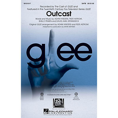 Hal Leonard Outcast 2-Part by Glee Cast