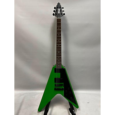 HardLuck Kings Outlaw Neon Demon V Solid Body Electric Guitar