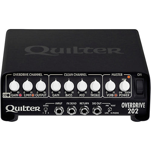 Quilter Labs OverDrive 202 Guitar Head Condition 1 - Mint Black