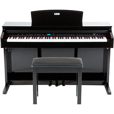 Williams Overture 2 88-Key Console Digital Piano and Williams WPB Piano Bench Kit