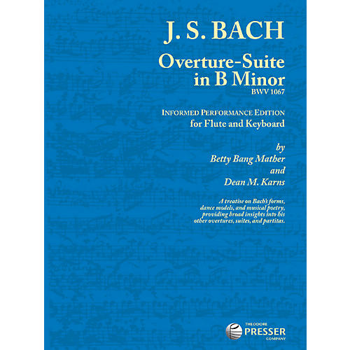 Overture-Suite In B Minor (Book + Sheet Music)