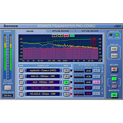 Sonnox Oxford Fraunhofer Pro-Codec (Native) Software Download