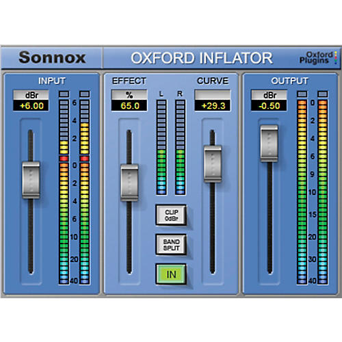 Sonnox Oxford Inflator (HD-HDX) Oxford Inflator (Native) Software Download