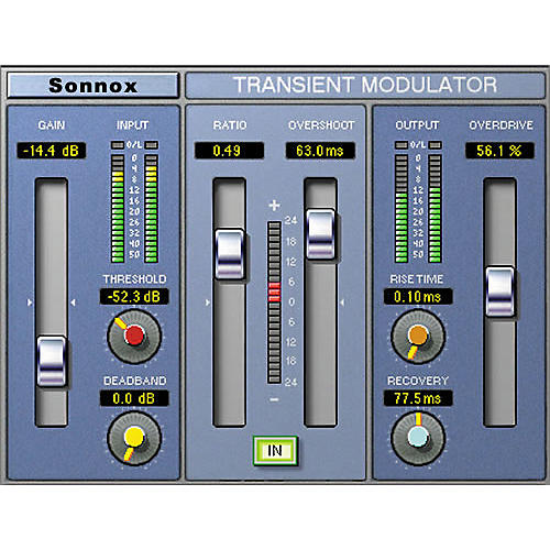 Sonnox Oxford TransMod (HD-HDX) Software Download