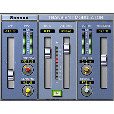 Sonnox Oxford TransMod (Native) Software Download