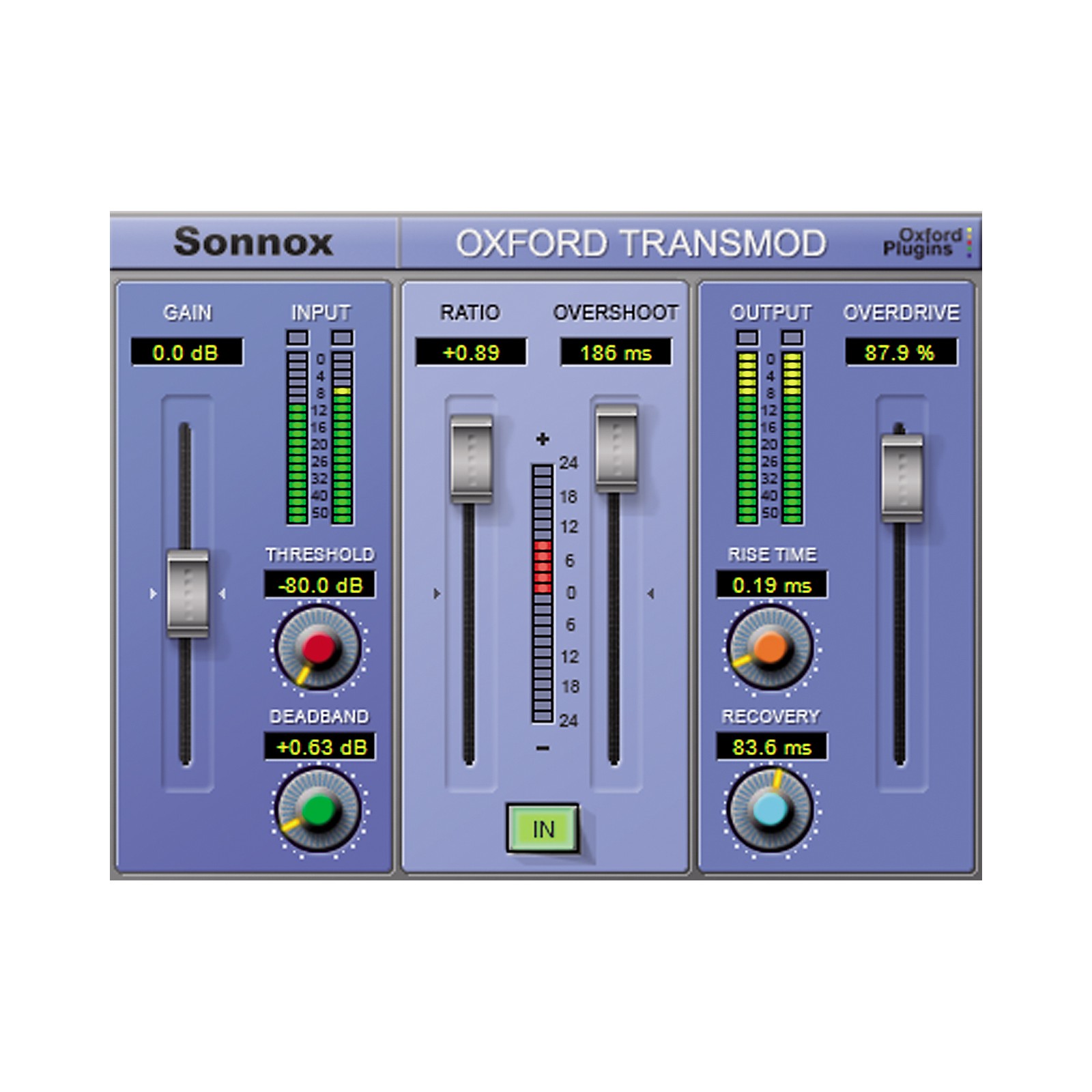uad sonnox oxford transient modulator