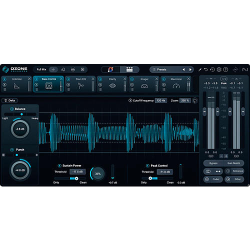 iZotope Ozone 12 Standard: Update from any previous version of Ozone Standard