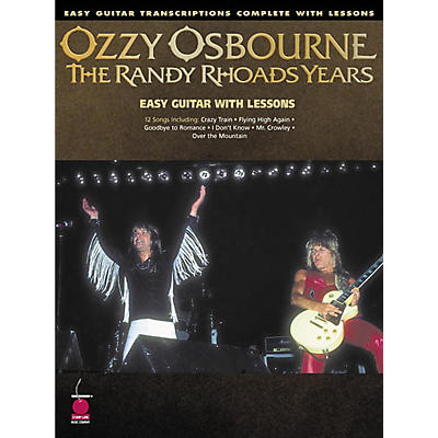 Cherry Lane Ozzy Osbourne - The Randy Rhoads Years Book