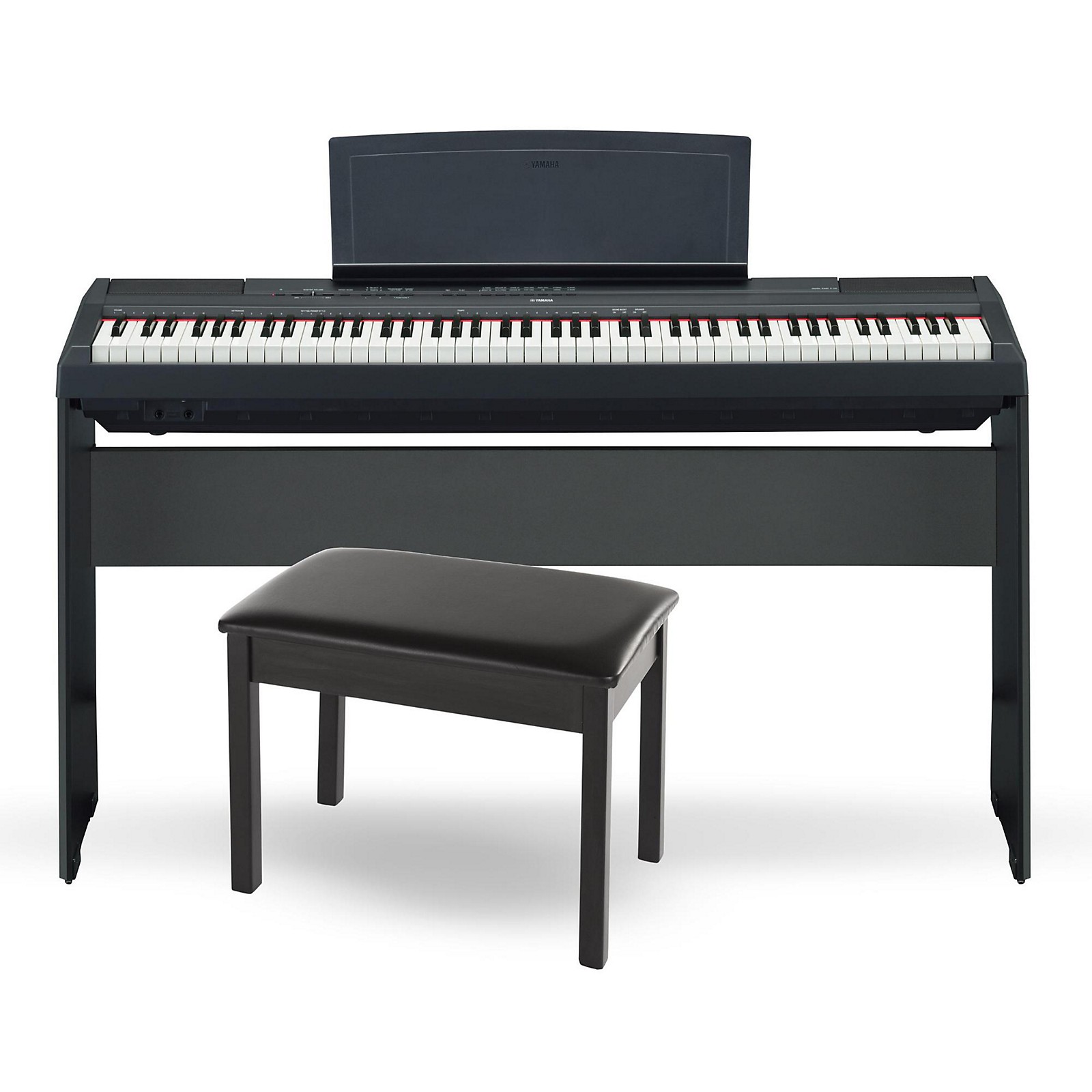 Yamaha P 115 88 Key Weighted Action Digital Piano Black