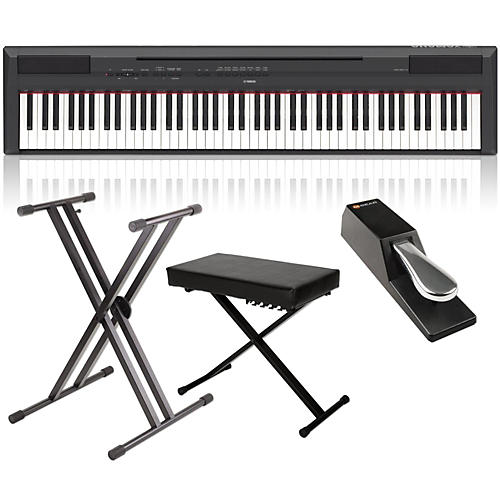 Yamaha P-115 88-Key Weighted Action Digital Piano Packages