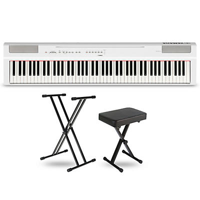 Yamaha P-125 Digital Piano Keyboard Package
