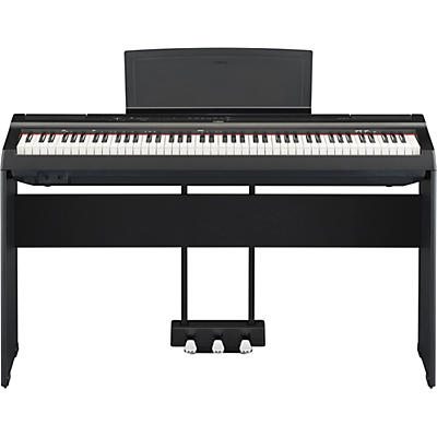 Yamaha P-125 Digital Piano with Wooden Stand and LP-1 Pedal Unit