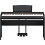 Yamaha P-125 Digital Piano with Wooden Stand and LP-1 Pedal Unit Black