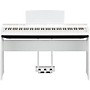 Yamaha P-125 Digital Piano with Wooden Stand and LP-1 Pedal Unit White