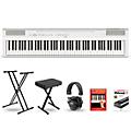 Yamaha P-125A Digital Piano Keyboard Package White Essentials PackageWhite Deluxe Package
