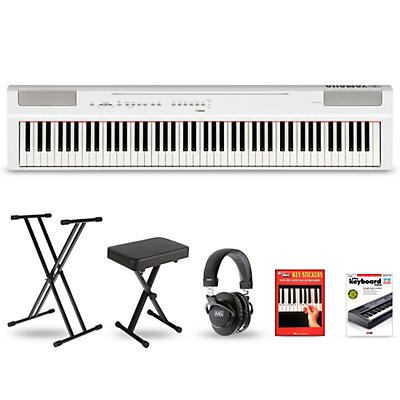 Yamaha P-125A Digital Piano Keyboard Package