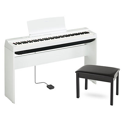 Yamaha P-125A Digital Piano With Wooden Stand and Bench