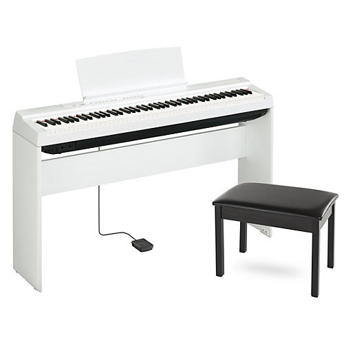 P-125A Digital Piano With Wooden Stand and Bench
