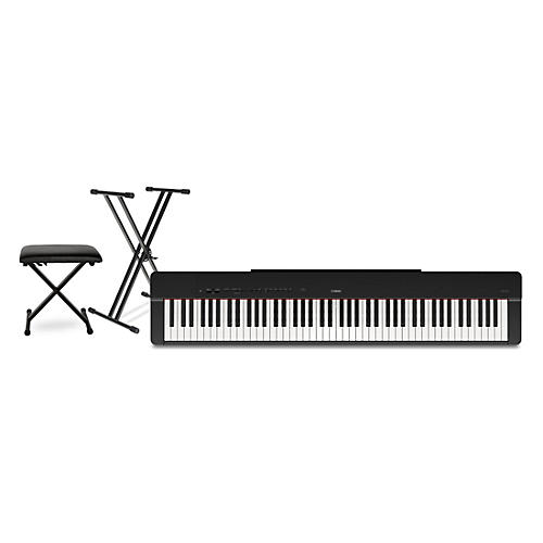 Yamaha P-225 88-Key Digital Piano - Black Essentials Package