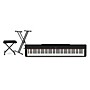 Yamaha P-225 88-Key Digital Piano - Black Essentials Package