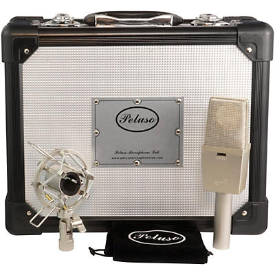 Peluso Microphone Lab P-414 Solid State Large Diaphragm Multi Pattern Condenser Microphone Kit