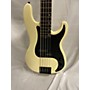 Used Schecter Guitar Research P-5 Electric Bass Guitar White