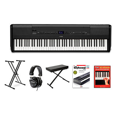Yamaha P-525 88-Key Digital Piano Package -
