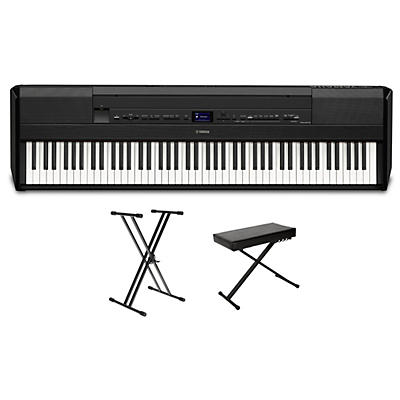 Yamaha P-525 88-Key Digital Piano Package -