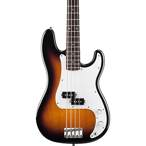 squier p bass sunburst