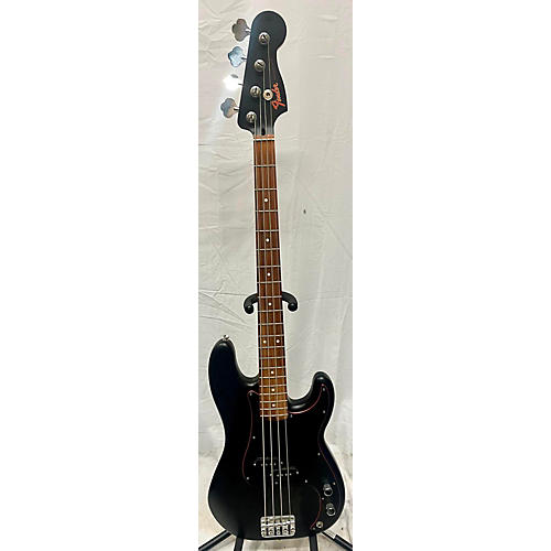 Fender P Bass Noir Electric Bass Guitar Satin Black