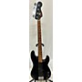 Used Fender P Bass Noir Electric Bass Guitar Satin Black