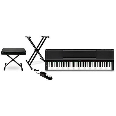 Yamaha P-S500 88-Key Smart Digital Piano Essentials Bundle