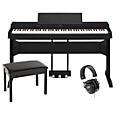 Yamaha P-S500 88-Key Smart Digital Piano With L300 Stand, LP-1 Triple Pedal, Headphones and Bench WhiteBlack