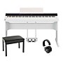 Yamaha P-S500 88-Key Smart Digital Piano With L300 Stand, LP-1 Triple Pedal, Headphones and Bench White