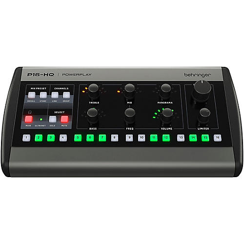 Behringer P16-HQ 16-Channel Personal Monitoring Mixer