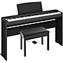 Yamaha P225BLB Deluxe Digital Piano Bundle - Black