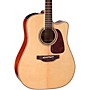 Takamine P4DC Pro Series Dreadnought Cutaway Acoustic-Electric Guitar Natural