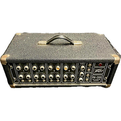 Peavey PA-200 Mixer Amp 4 Channel PA Head Powered Mixer