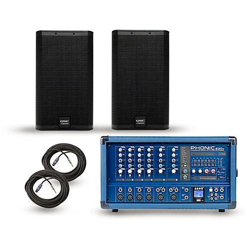 PA Package with Powerpod 630R Mixer and QSC E Series Speakers