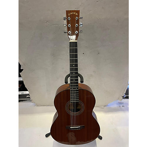 Zager PARLOR E N Acoustic Electric Guitar Mahogany