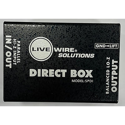 Livewire PASSIVE SWITCHABLE DIRECT BOX Direct Box